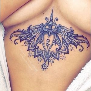 30 Sexy Under Breast Tattoos