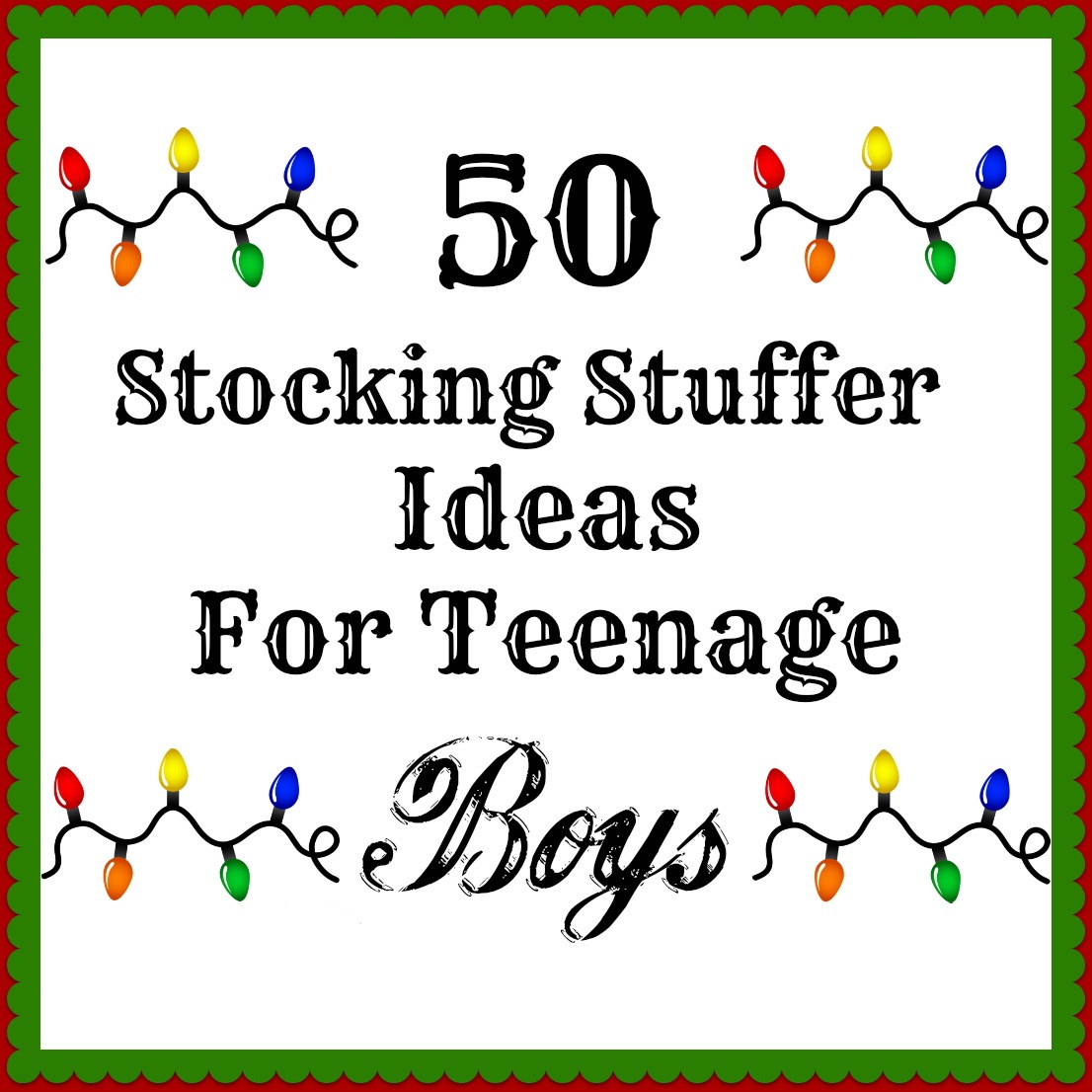 Stocking Stuffers Teenage Boys