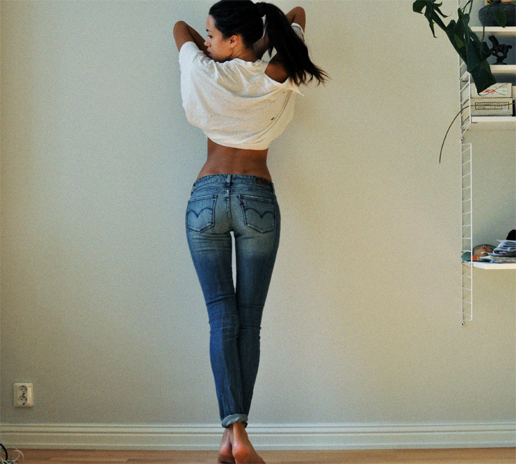 Tight jeans dance free porn image