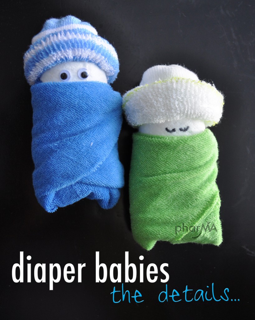 Diaper Babies – so easy! Great baby shower idea if you don't want to ...