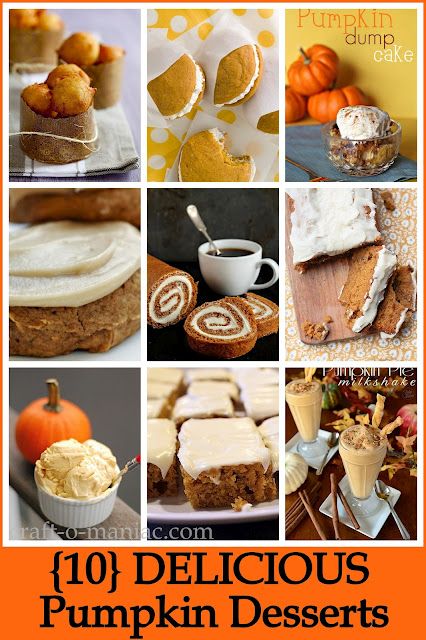10 Pumpkin Desserts