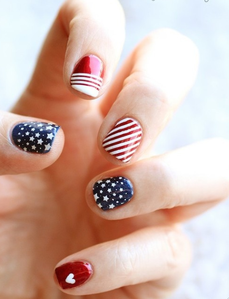 10 patriotic nail polish ideas