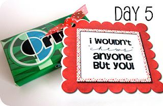 14 Days of Valentines with Printable Tags to attach to small gifts- perfect for