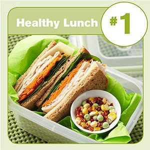 6 healthy lunches