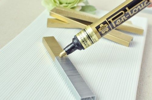 A paint pen can change your staples for those special items like invitations and