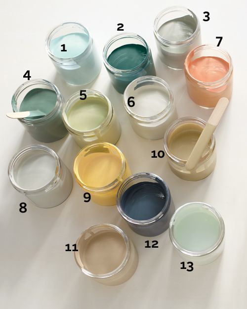 According to Martha, these are 18 go-with-everything, paint-anything, put-anywhe