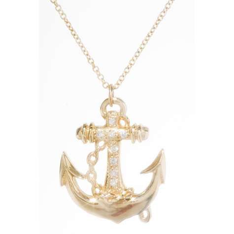 Anything nautical is cute, including this anchor necklace!