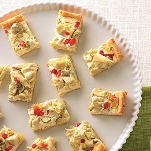 Artichoke Crescent Appetizers  A great appetizer served warm or cold.