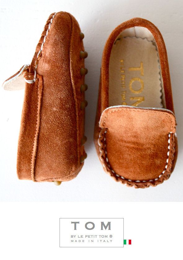 Baby Tom MOCCASINS! These r adorable!