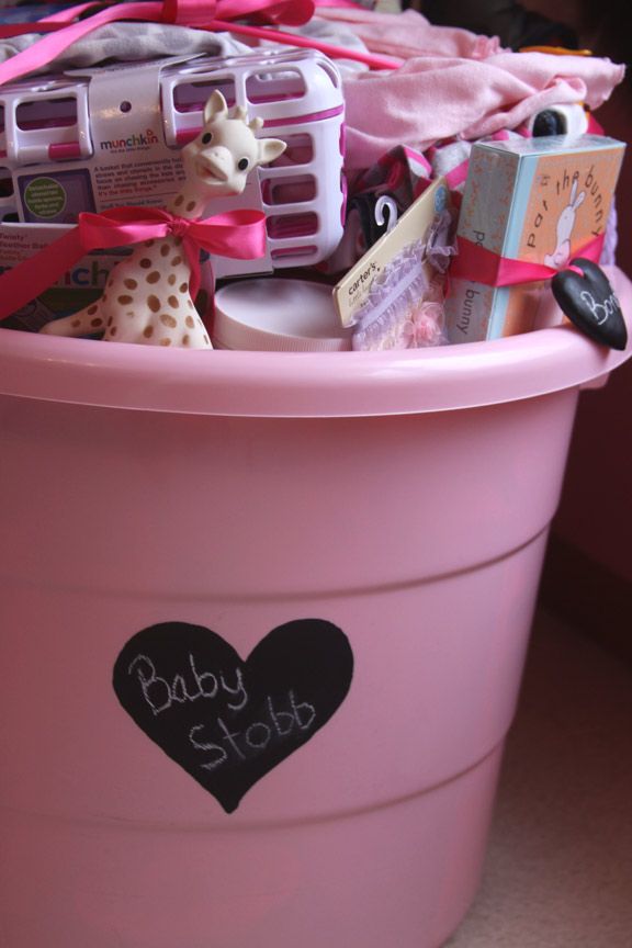 Baby shower gift in a tub – 15 things new moms really NEED…my favorite type of
