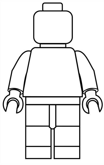 Blank Lego Person.