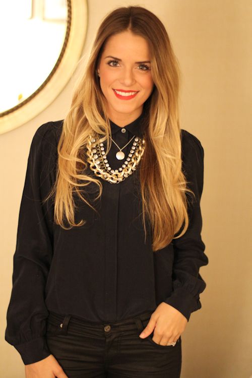 Blond ombre hair! Want!