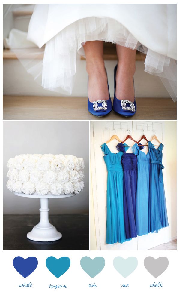 Blue wedding theme