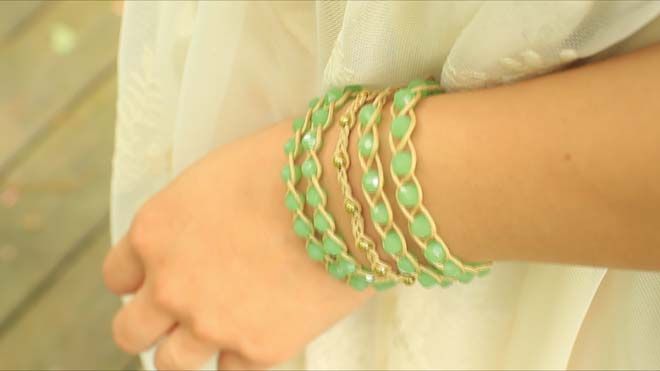 Bohemian Braided Bracelets – I have to make some of these!!! Great DIY for Chris