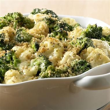 Broccoli Cauliflower Parmesan Bake. Yum!