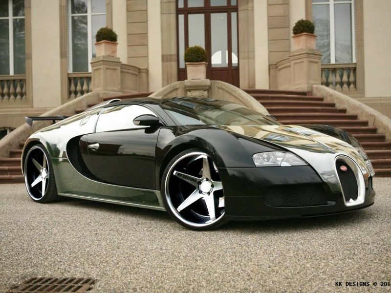 Bugatti Veyron // custom rims