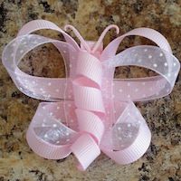 Butterfly hairbow-tutorial