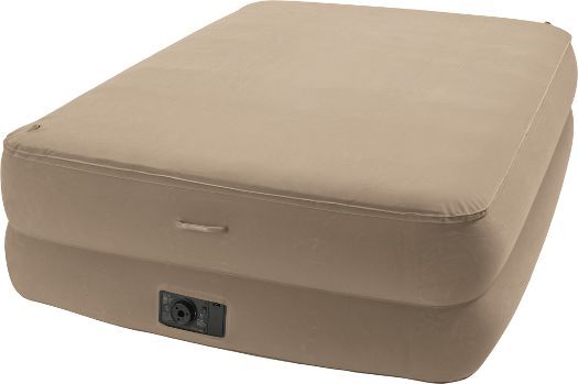 Cabela's: Intex® Memory-Foam Top Air Bed Kit Zoom. Cozy looking