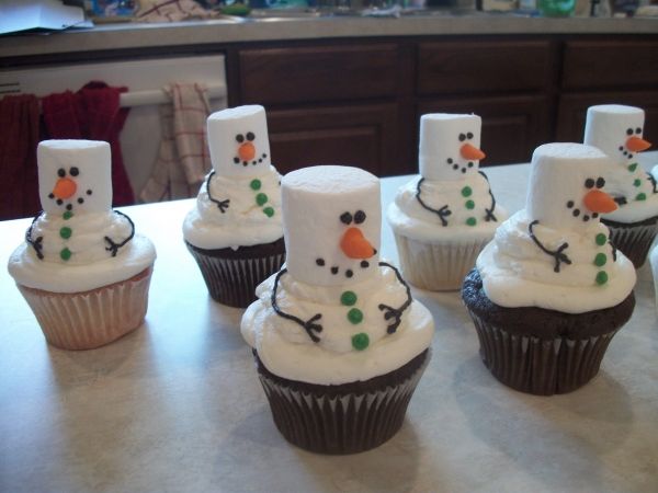 Christmas cupcakes…