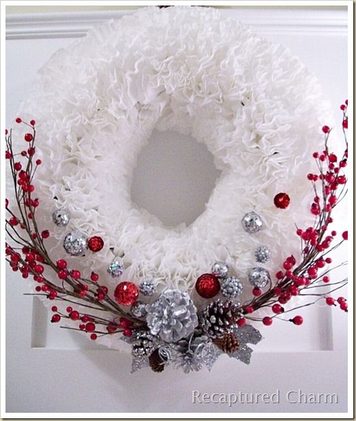 Coffee Filter Christmas Wreath2 018a