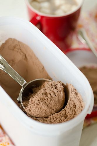 Creamy, Rich Hot Chocolate Mix – better than any store-bought packets…always h