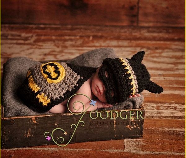 Crochet Baby Batman!!