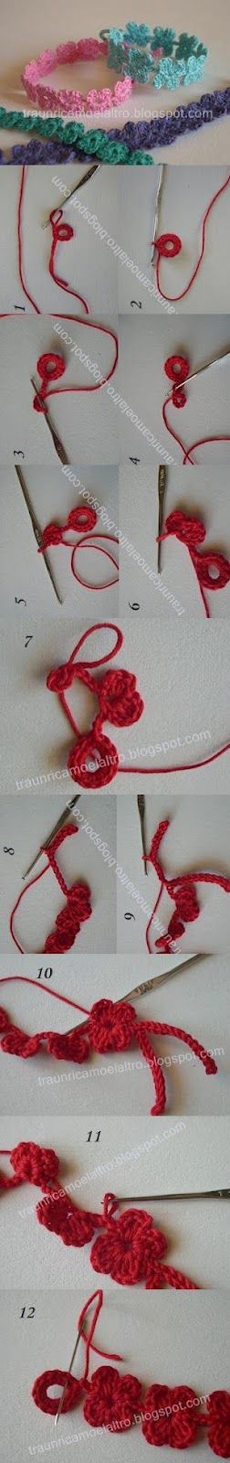Crochet Bracelet – Tutorial
