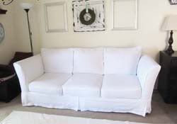 DIY Couch Cover Instructions.  
I’ve been wanting to try this for like Ever!