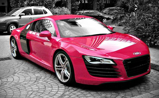 DREAM CAR!! Pink Audi R8
