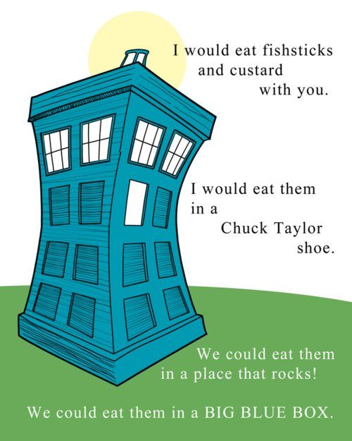 Doctor Who, Dr Seuss style!