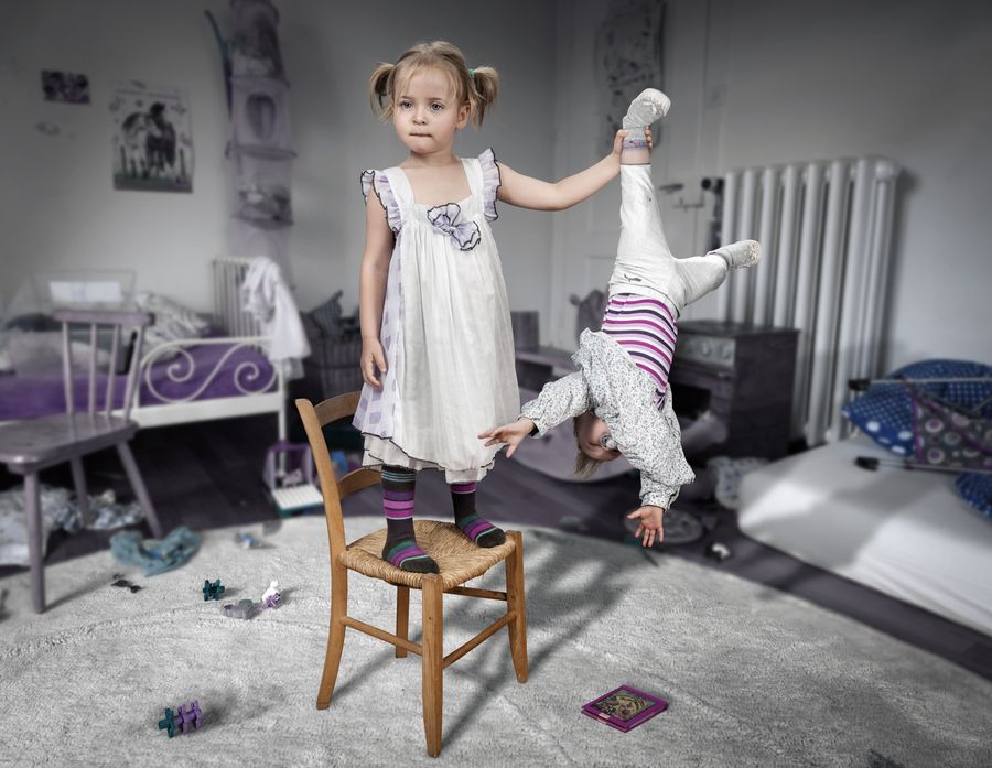 Don't touch my book… little sister! by John Wilhelm