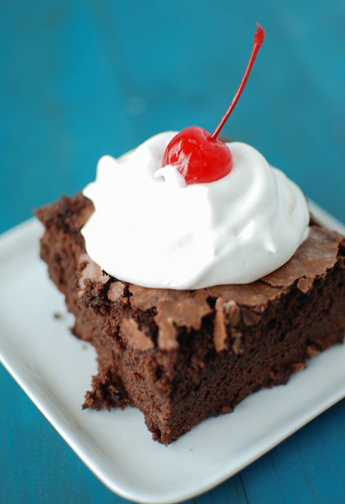 Dr Pepper brownies