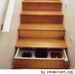 Find more storage with stair drawers – DIY Life