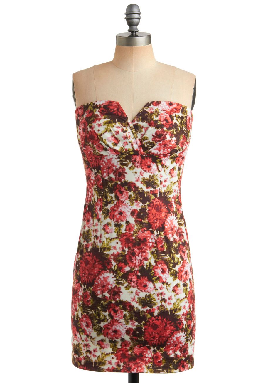 Floral Dress #modcloth #floral #dress $49.99