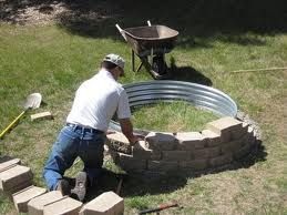For the future home: Simple "How To" Firepit