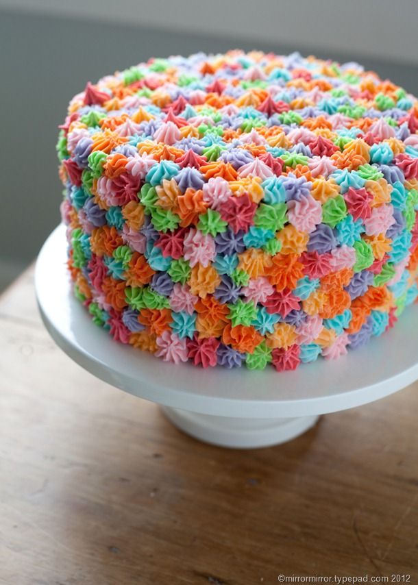 Fun and easy cake decorating idea!