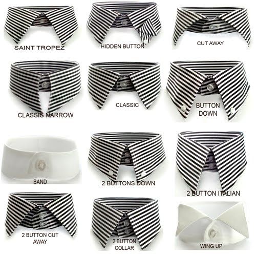Gentlemen, know your collar options.