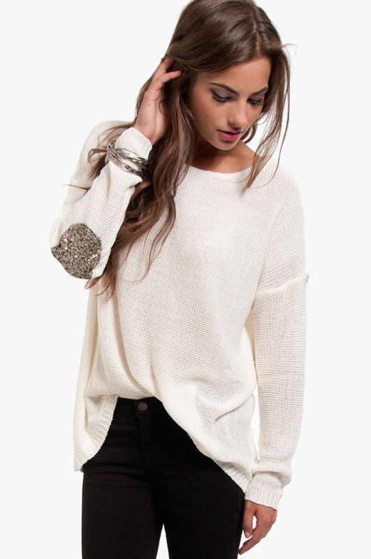 Glam Patch Sweater