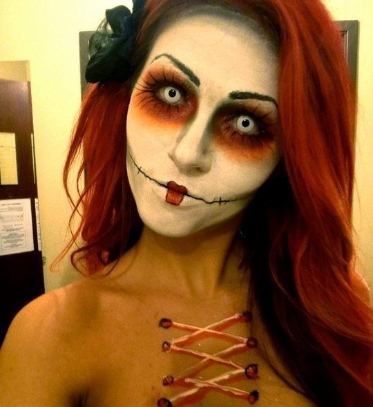 Halloween makeup idea.