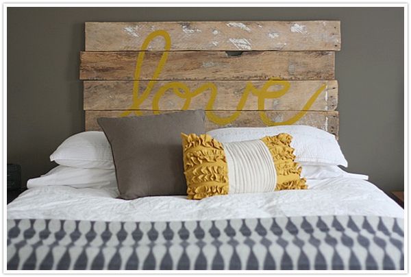 Headboards for the rustic bedrooms