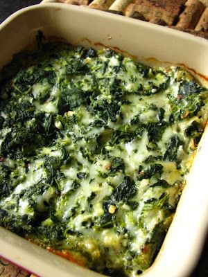 Hot And Skinny Spinach Dip