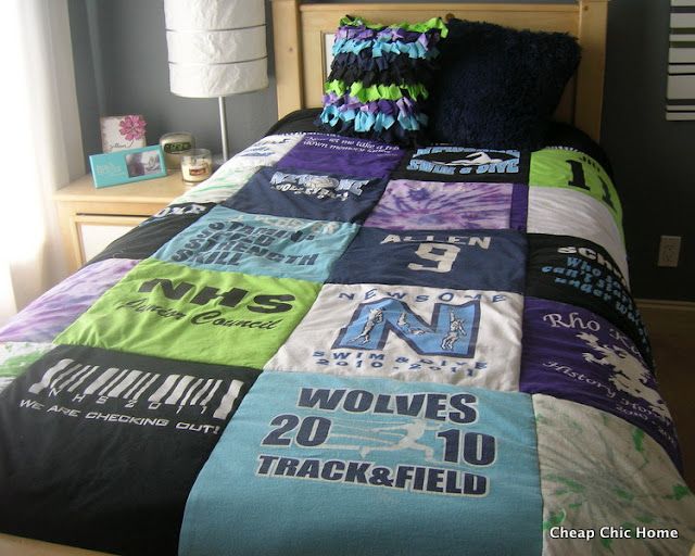 How to Make (and How NOT to Make) a T-Shirt Quilt.