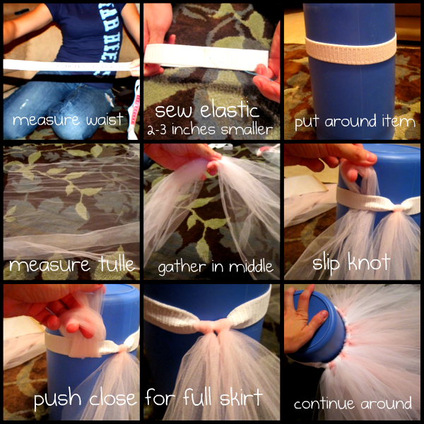 How to make a tulle tutu Now the question is how many of these will I make.