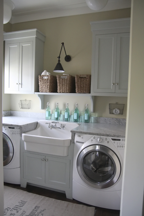 I don't need the marble counter tops but I really want a laundry room…not
