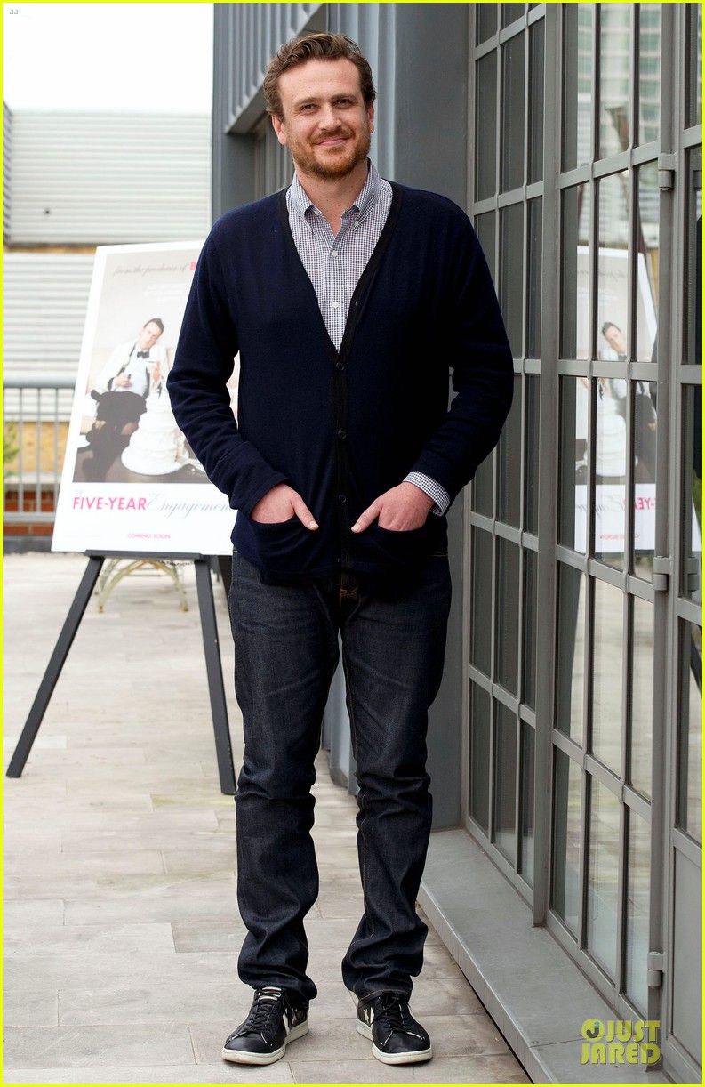 Jason Segel at Five-Year Engagement Photocall in London
