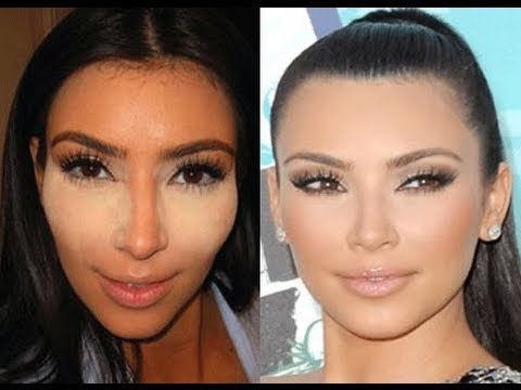 Kim Kardashian Glowing Skin tutorial… re-repinning because I tried this today