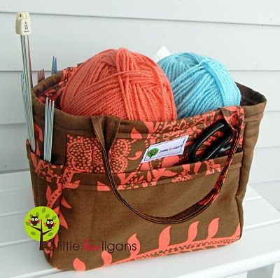 Knitting bag…