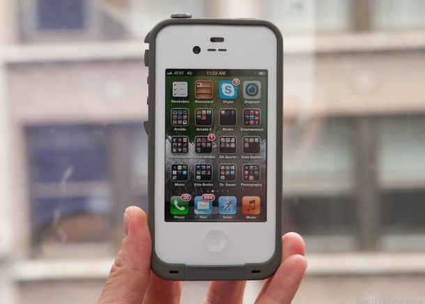 LifeProof case for iPhone 4/4S can go up to 2 meters under water and its not jus