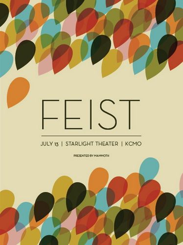 Love this Feist poster