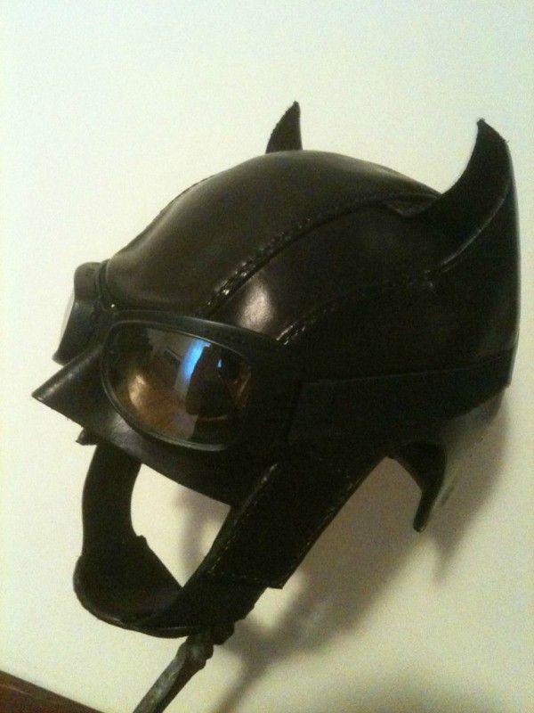Make Your Own Leather Rockabilly Batman Cowl With This Tutorial